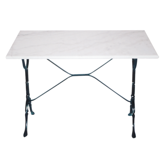 Wit marmeren tafel, 100x60x73 cm8714365420497 ikklus.nl