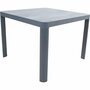 Tafel Castilla 2.0 Negro 100x100cm