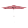 Parasol Gemini 3 meter, soft pink