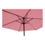 Parasol Gemini 3 meter, soft pink